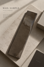 Sera chocolate porcelain material sample